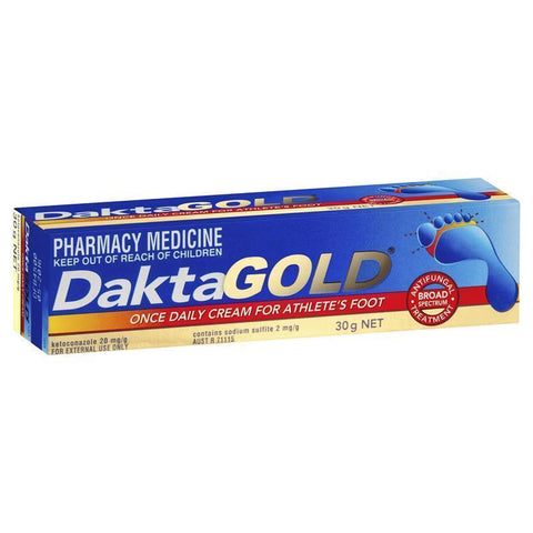 daktagold once daily cream for athlete's foot 30g