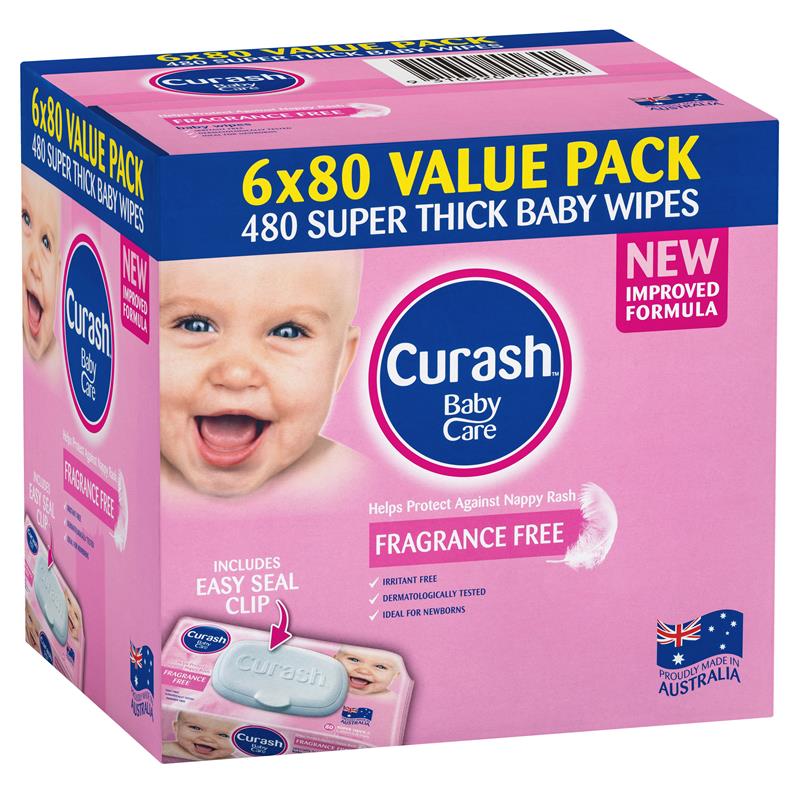 Soap Free Woolworths Curash Babycare Wipes Curash Baby Wipes
