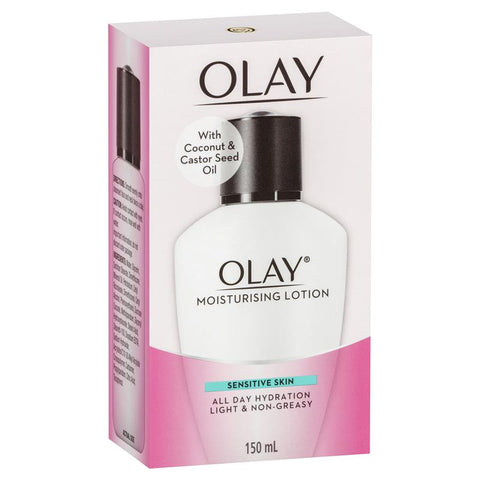 olay moisturising lotion sensitive 150ml
