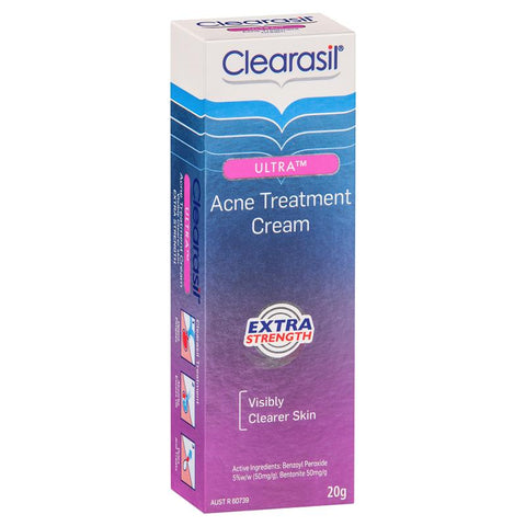 clearasil ultra acne treatment cream  20g