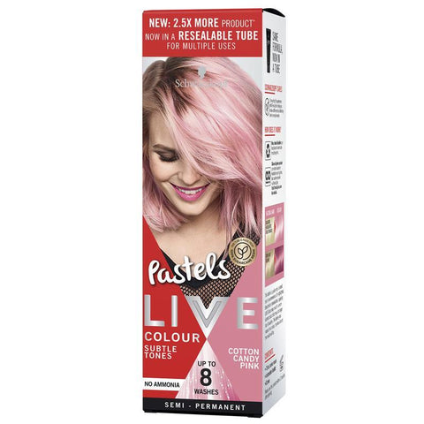 Schwarzkopf Pastels LIVE Colour Cotton Candy Pink 75ml