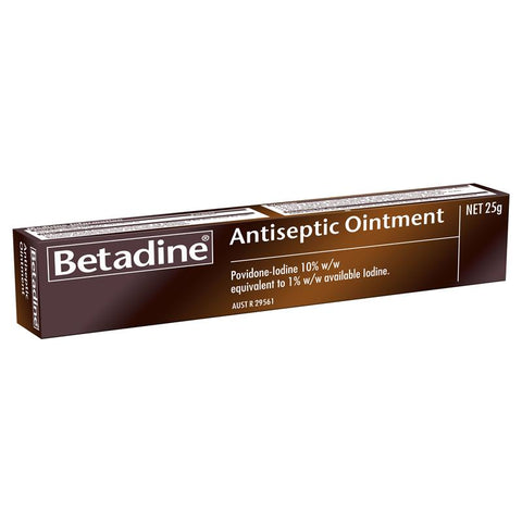 betadine antiseptic ointment 25g
