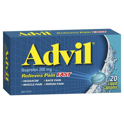 advil liquid capsules 20