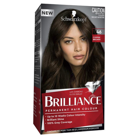 schwarzkopf brillianceschwarzkopf brilliance hair colour 46 coffee brown1pack
