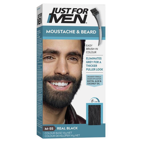Just For Men Moustache and Beard Real Black