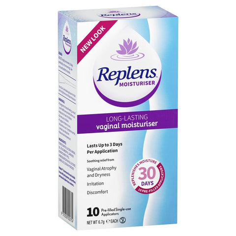 replens vaginal moisturiser 10