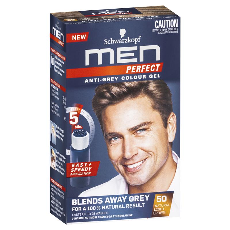 schwarzkopf men perfect 50 natural light brown – HORO.co.nz