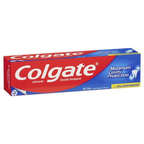 colgate toothpaste maximum cavity protection regular 120g