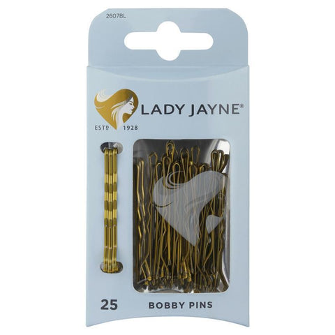 lady jayne bobby pins blonde 25 pack