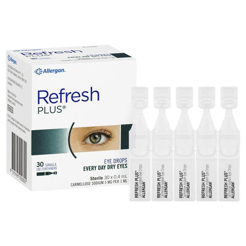refresh plus eye drop 0.4ml 30 vials