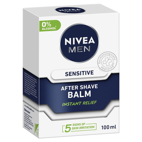 nivea men sensitive post shave balm 100ml