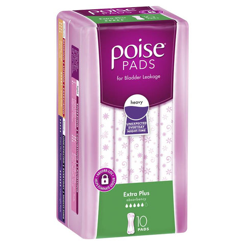 poise pad extra plus 10