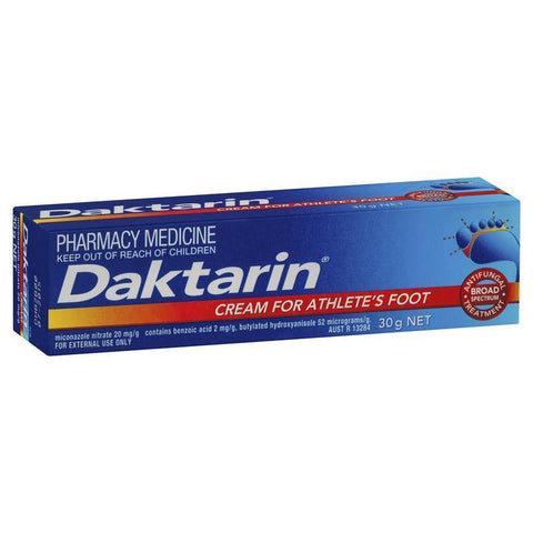 daktarin cream for athlete's foot 30g
