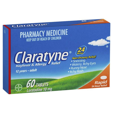 CLARATYNE 10MG 60 TABLETS
