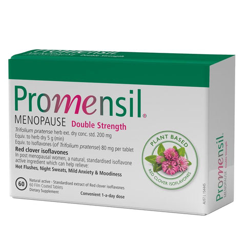 promensil menopause double strength 60 tablets