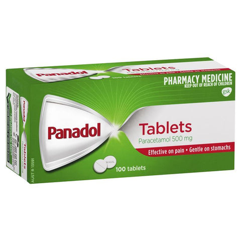 Panadol Tablets 100 Pack (Limit 1)