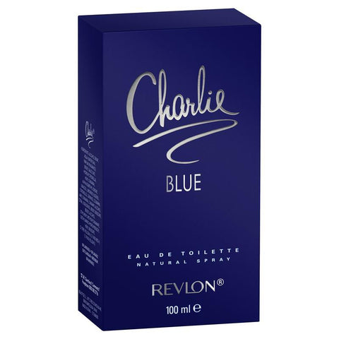 revlon charlie blue eau de toilette 100ml spray