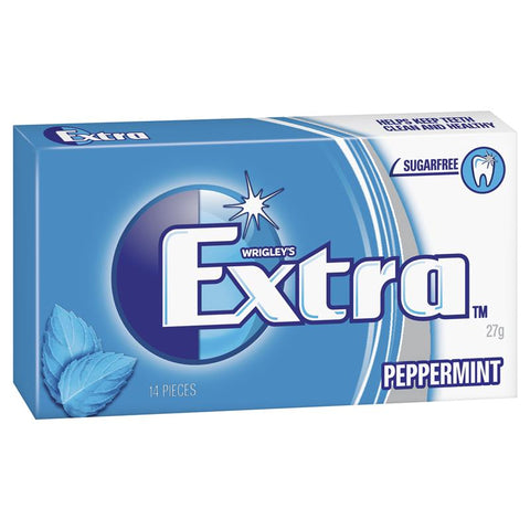 extra envelope peppermint gum 27g