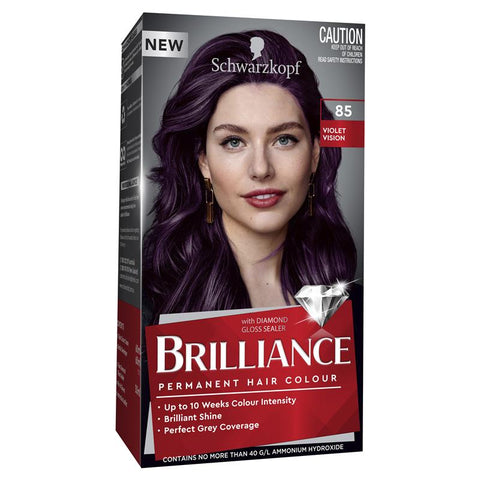 schwarzkopf brillianceschwarzkopf brilliance hair colour 85 violet vision1pack