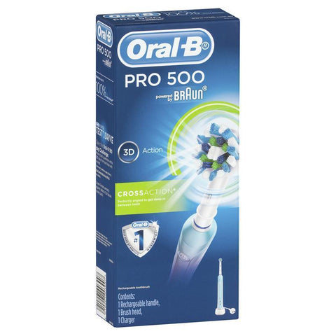 oral b power toothbrush professional care 500