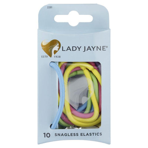 lady jayne 2281 elastics snagless assorted 10 pack