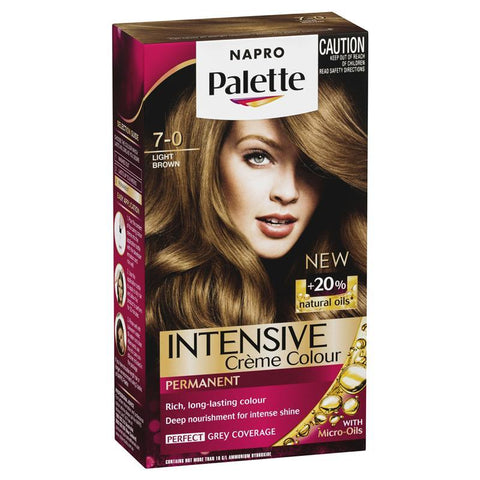 Napro Palette Permanent Hair Colour 7-0 Light Brown