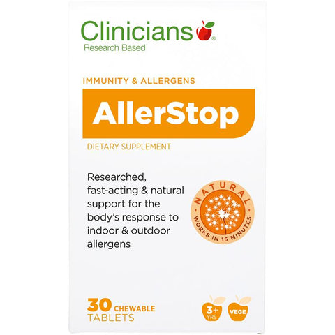 Clinicians Allerstop Chewable Tab 30