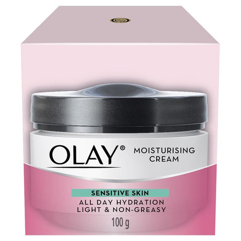 olay moisturising cream sensitive 100g