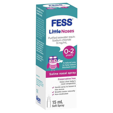 fess little noses saline nose spray single 15ml