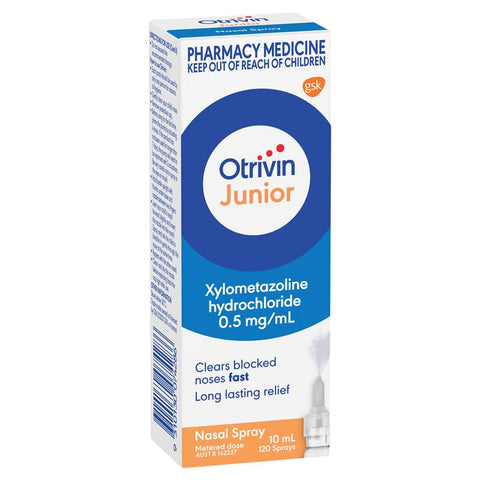otrivin metered dose nasal mist junior 10ml