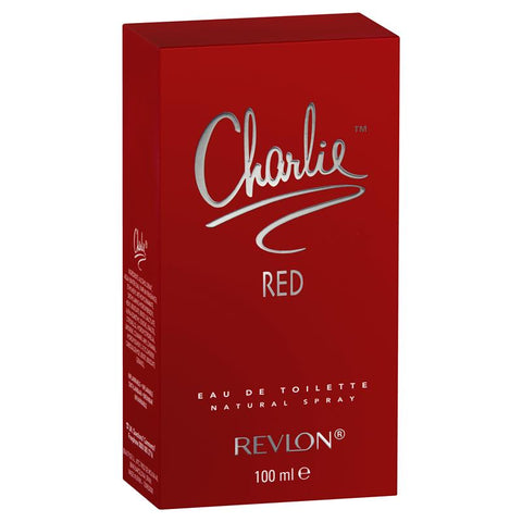revlon charlie red eau de toilette 100ml spray
