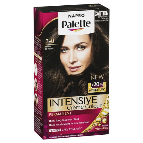 Napro Palette Permanent Hair Colour 3-0 Dark Brown