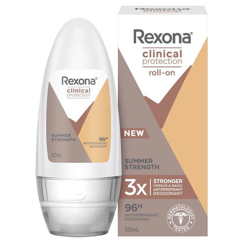 rexona for women clinical protection roll on summer 50ml