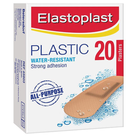 elastoplast plastic strips x 20