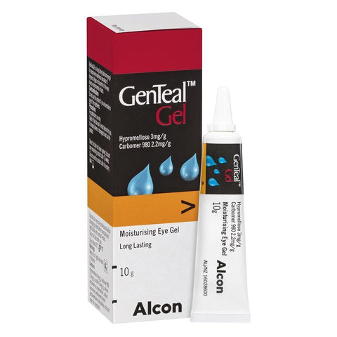 genteal lubricating eye gel 0.3% 10g