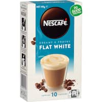 nescafe coffee mix flat white 145g 10 sachets