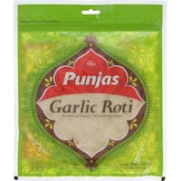 punjas indian garlic roti 300g