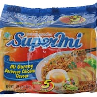 super mi instant noodles multi pack mi goreng bbq chicken 5pk