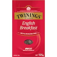 twinings english breakfast tea leaves 125g