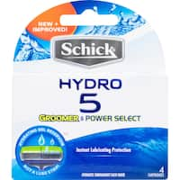 schick hydro 5 groomer blades  4pk