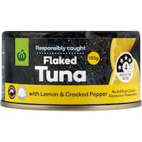 countdown tuna flaked lemon & cracked pepper 185g