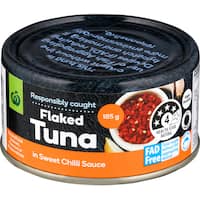 countdown tuna flaked in sweet chilli 185g
