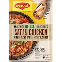 maggi recipe base satay chicken 43g
