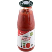 ceres organics tomato puree tomato & basil 720mL
