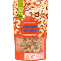 countdown cashews salted 150g