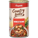 campbells country ladle canned soup minestrone 495g