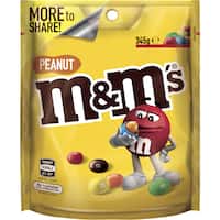 m&ms chocolate peanut 345g