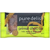 pure delish primal snack bar chocolate 68g