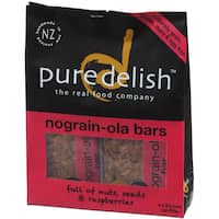 pure delish snack bar nograin-ola bar 200g