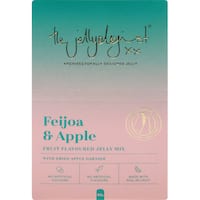 the jellyologist jelly crystals feijoa & apple 80g
